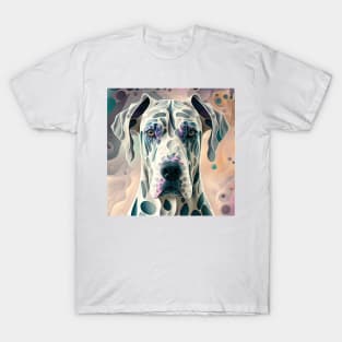 Fractal Design of A Great Dane T-Shirt